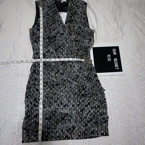 IRO Corie Metallic Fil Coupe Dress - Picture 5 of 9